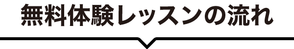 Gaba無料体験の流れ